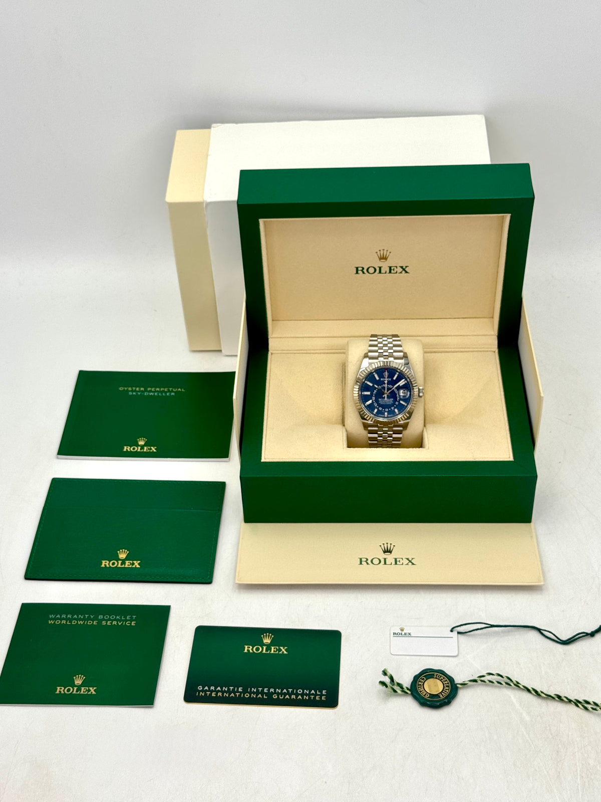 2024 Rolex Sky-Dweller 42mm 336934 Jubilee Blue Dial - MyWatchLLC