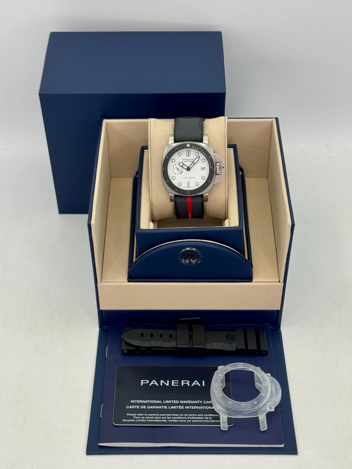 2025 Panerai Luminor Submersible 42mm PAM01579 Stainless Steel White Dial - MyWatchLLC