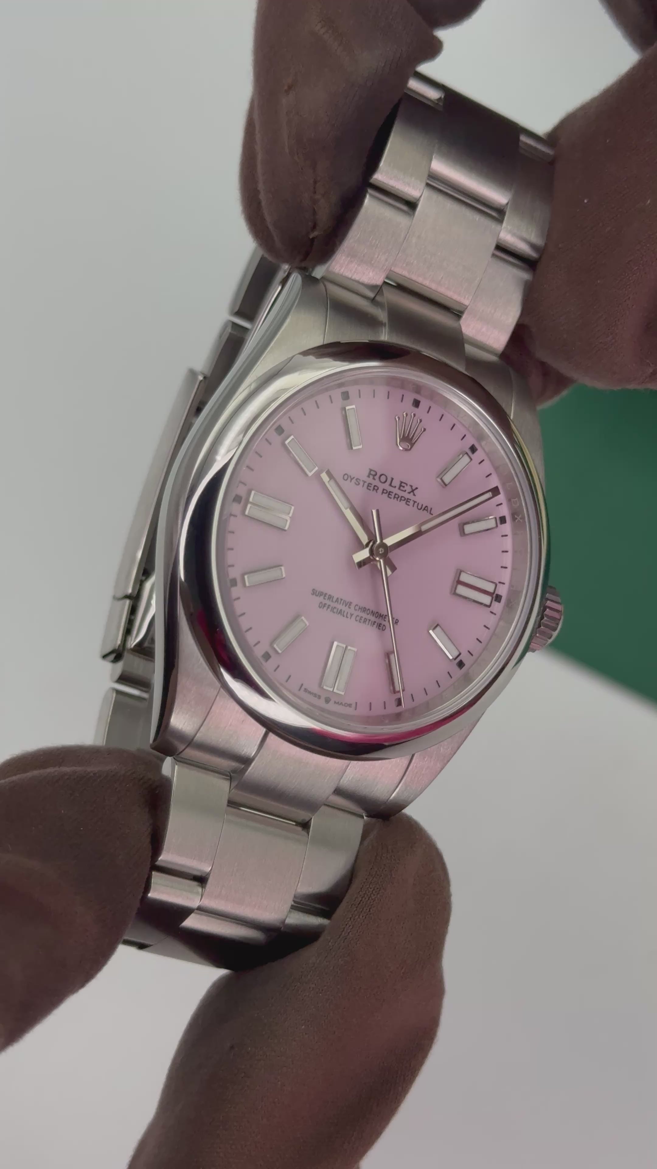 NEW 2026 Rolex Oyster Perpetual 41mm 134300 Candy Pink Dial