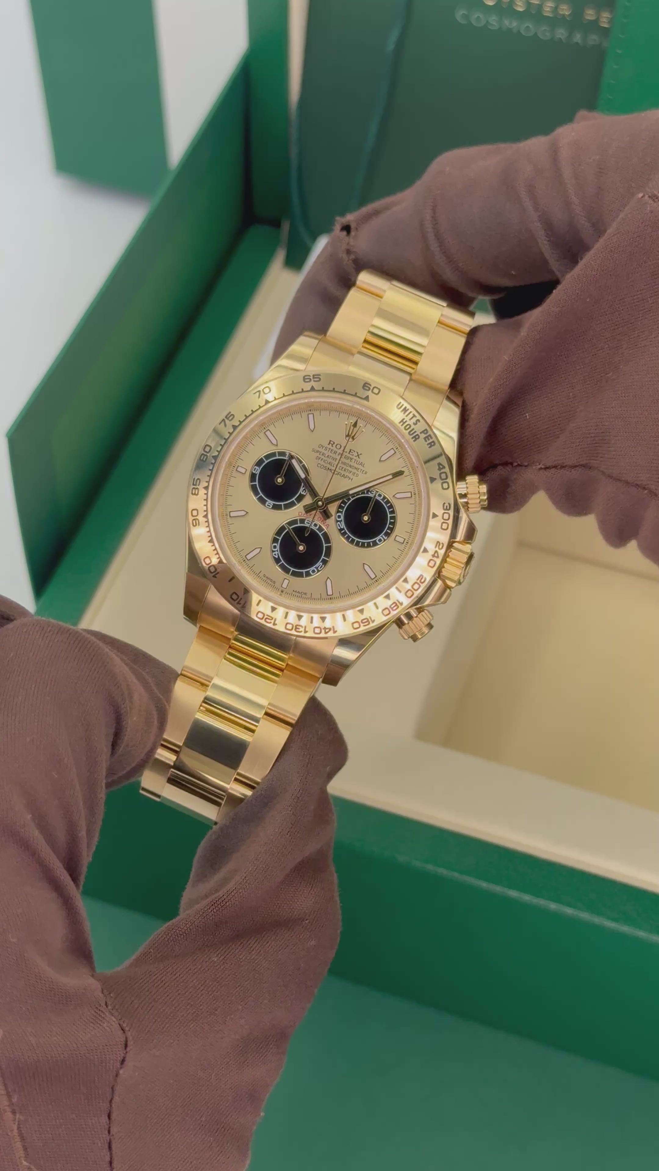 ピカチュウPW アメリカ NEW 2026 Rolex Daytona 40mm 126508 18K Yellow Gold Champagne 