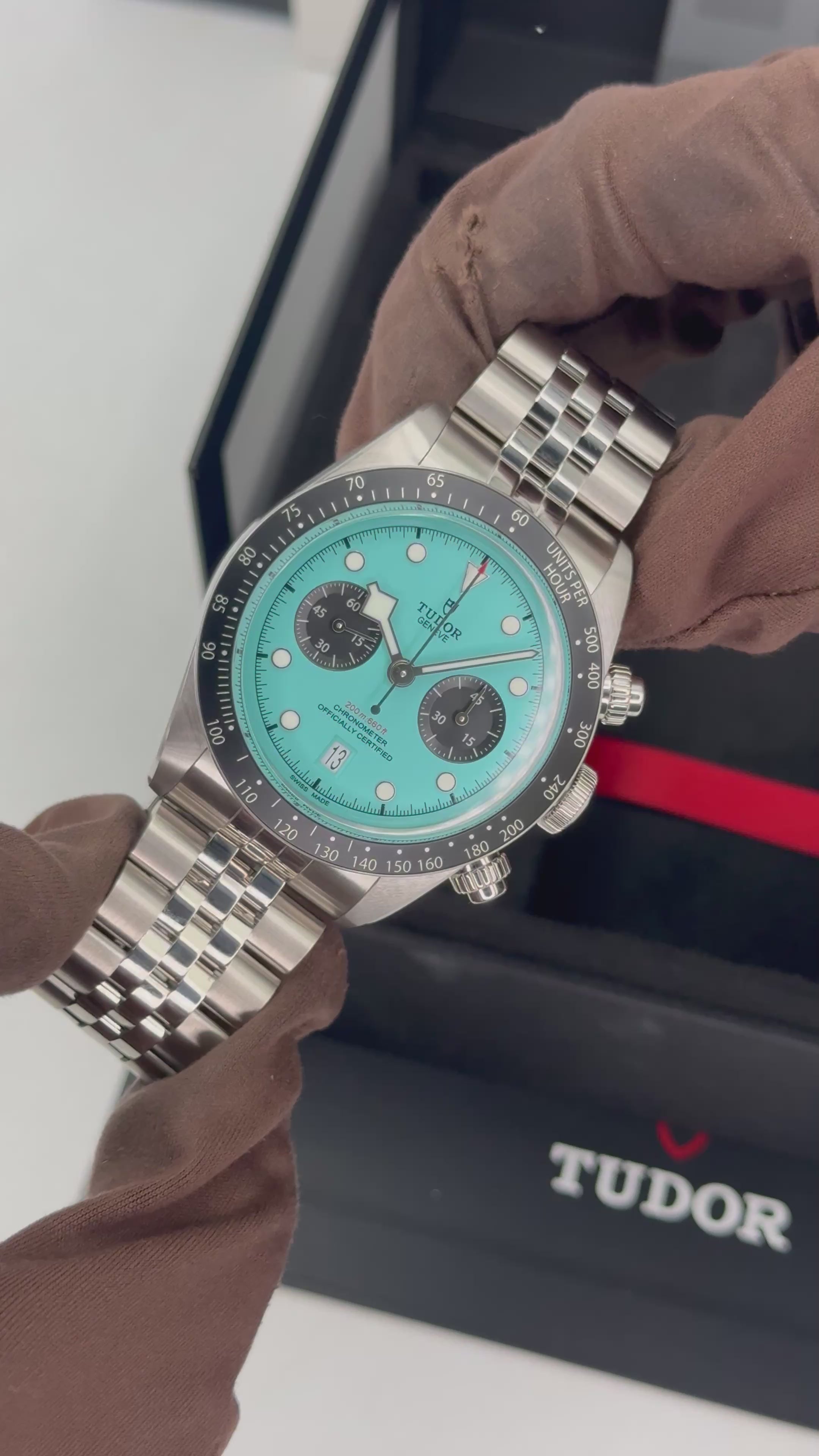 2026 Tudor Black Bay Chrono 41mm 79360N Flamingo Blue Dial
