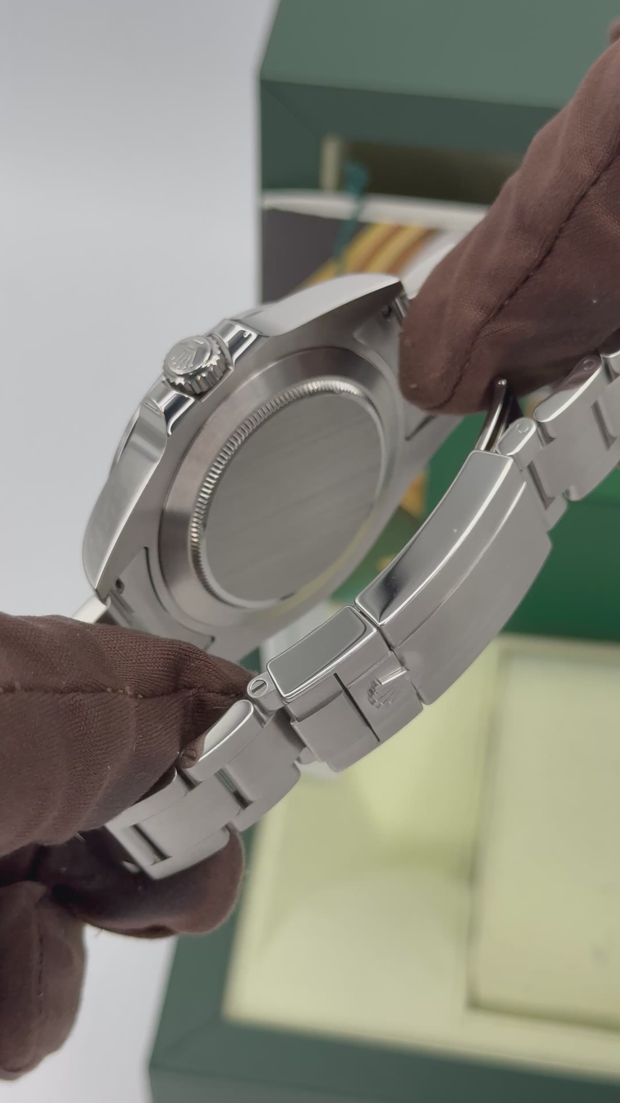 2019 Rolex Explorer II 42mm 216570 Stainless Steel Polar White Dial