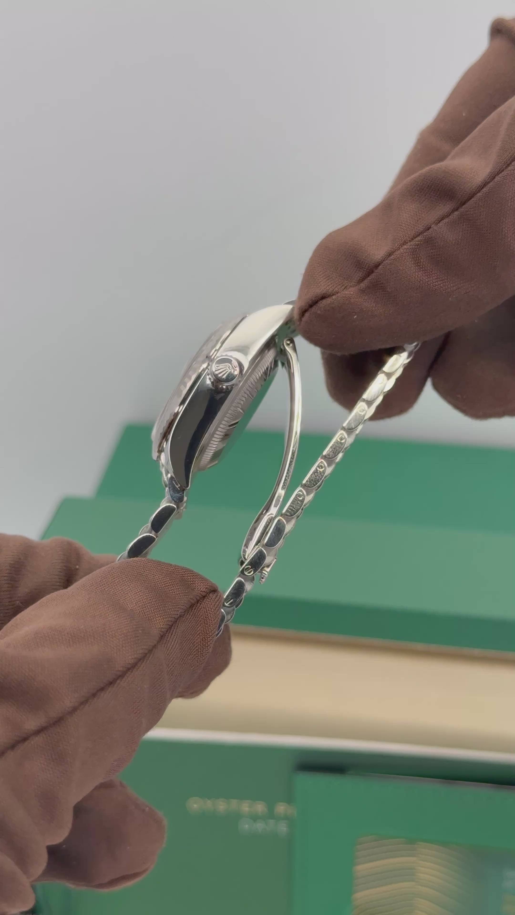 NEW 2025 Rolex Lady Datejust 28mm 279174 Stainless Steel Jubilee Pink