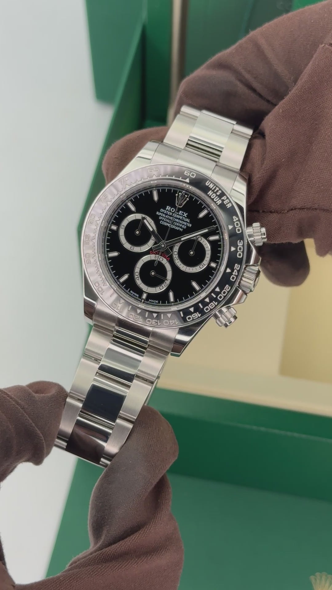 NEW 2026 Rolex Daytona 40mm 126500LN Stainless Steel Black Dial