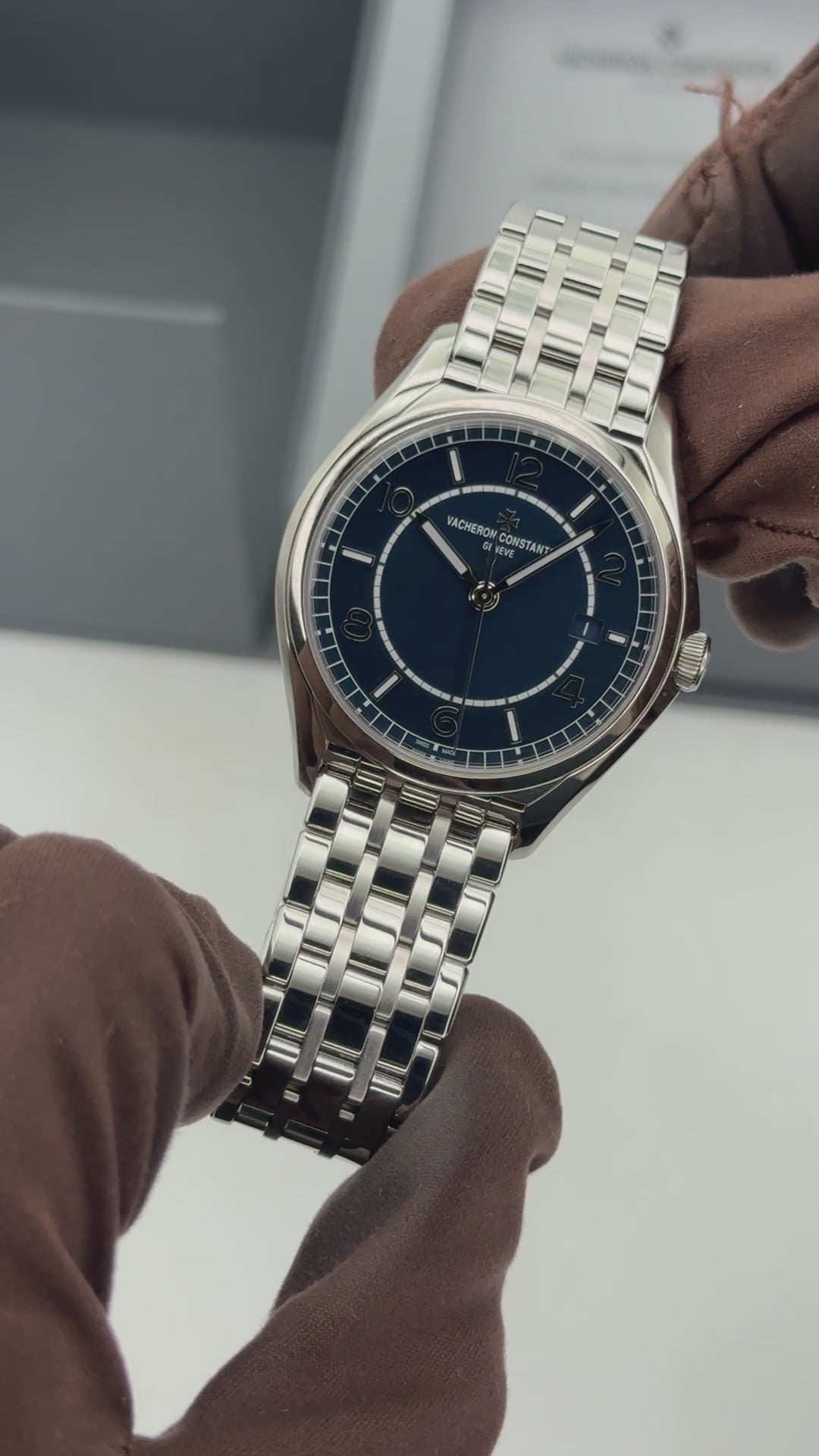 NEW 2026 Vacheron Constantin Fiftysix 40mm 4600E Stainless Steel Blue