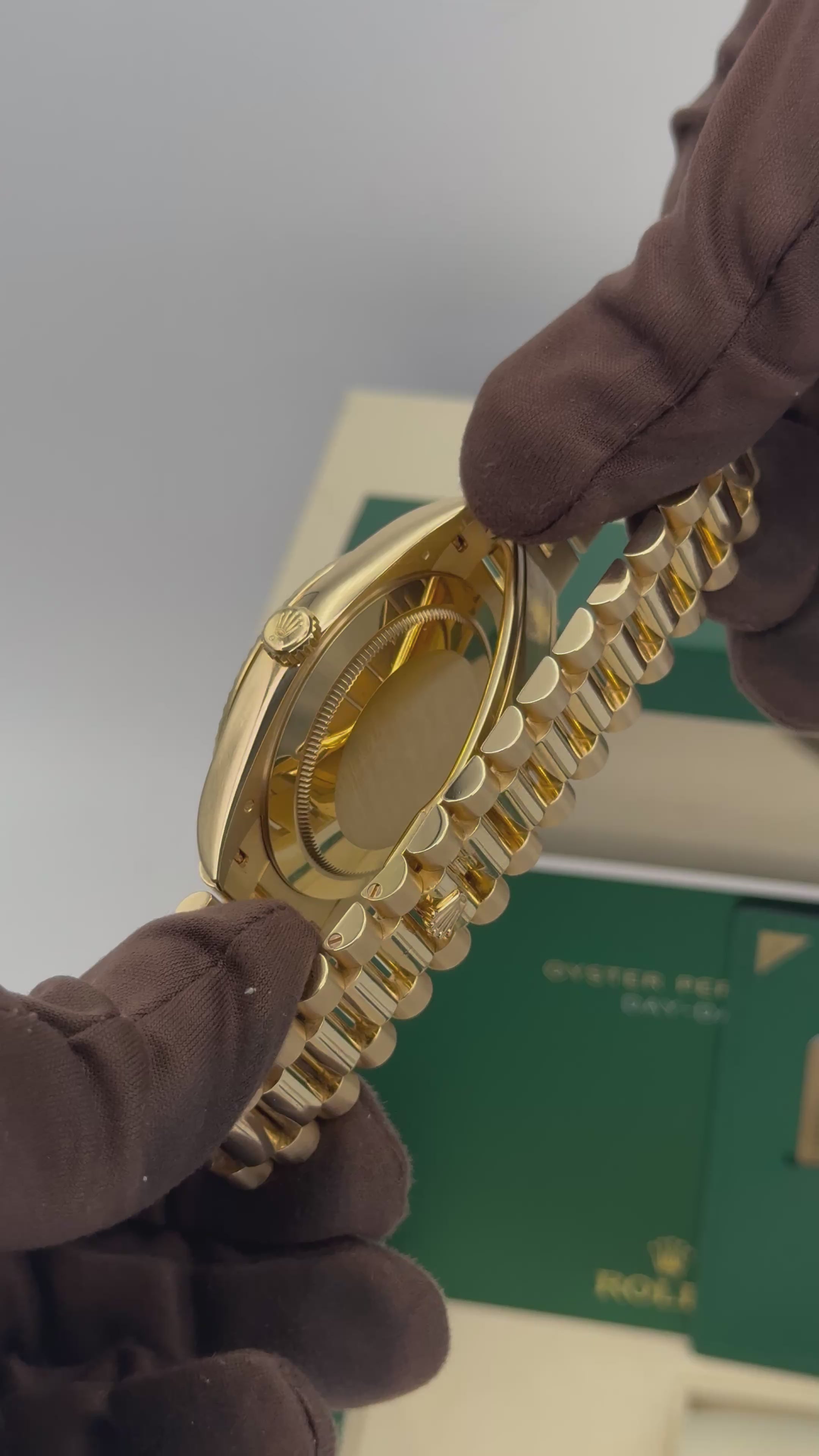 2019 Rolex Day-Date 40mm 228238 Presidential White Dial