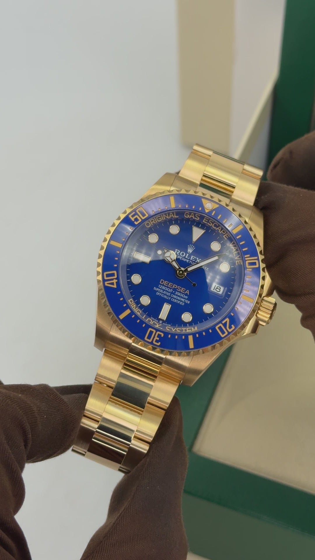 Rolex Deepsea 44mm 136668LB Yellow Gold Blue Dial 2025