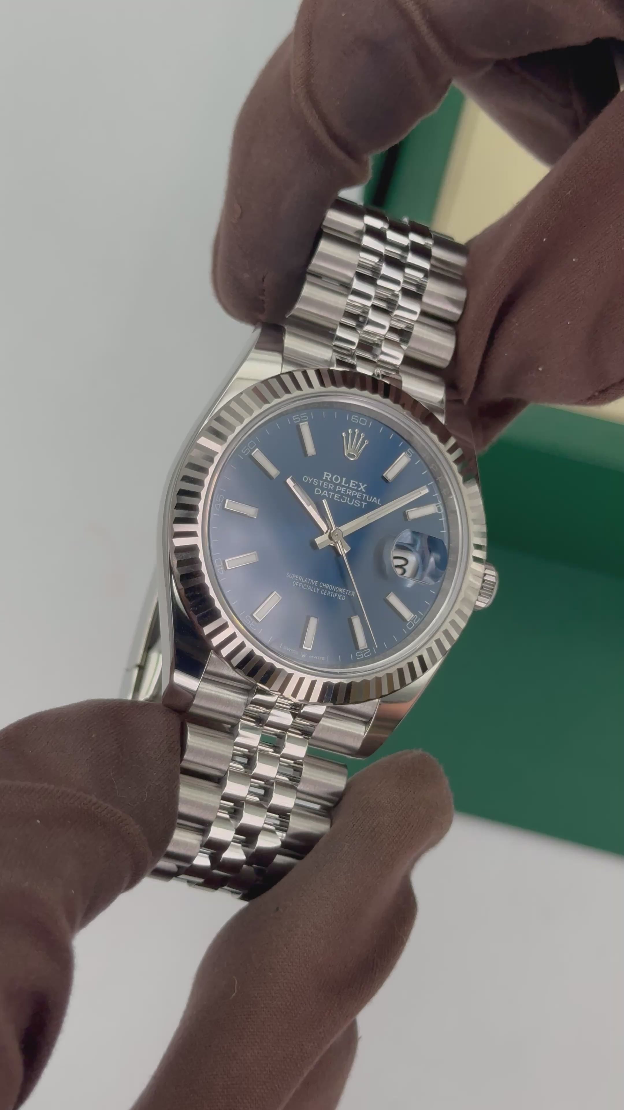 NEW 2026 Rolex Datejust 41mm 126334 Stainless Steel Jubilee Blue Dial