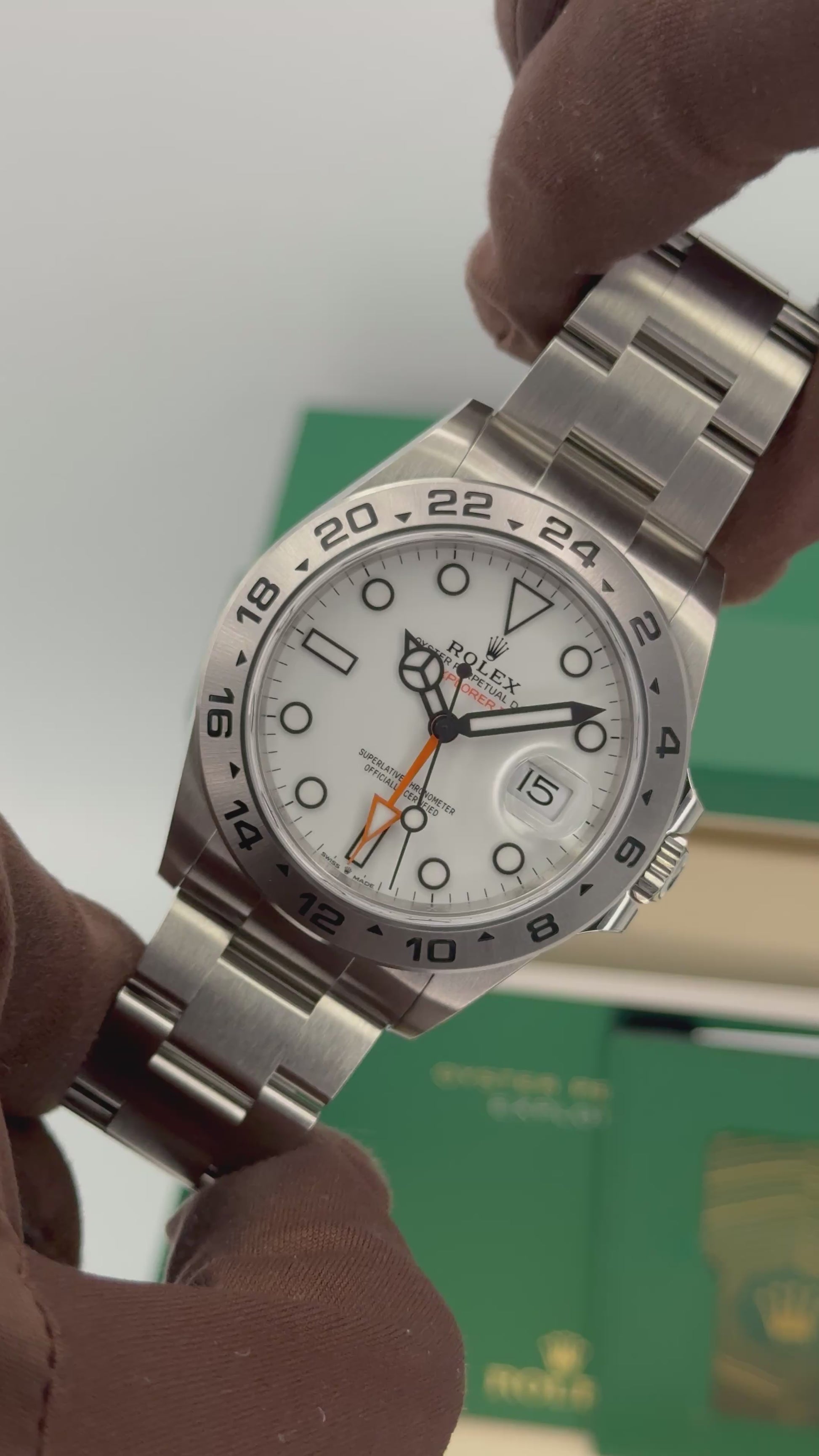 Wrist Rolex Explorer Blaken NEW 2025 Rolex Explorer II 42mm