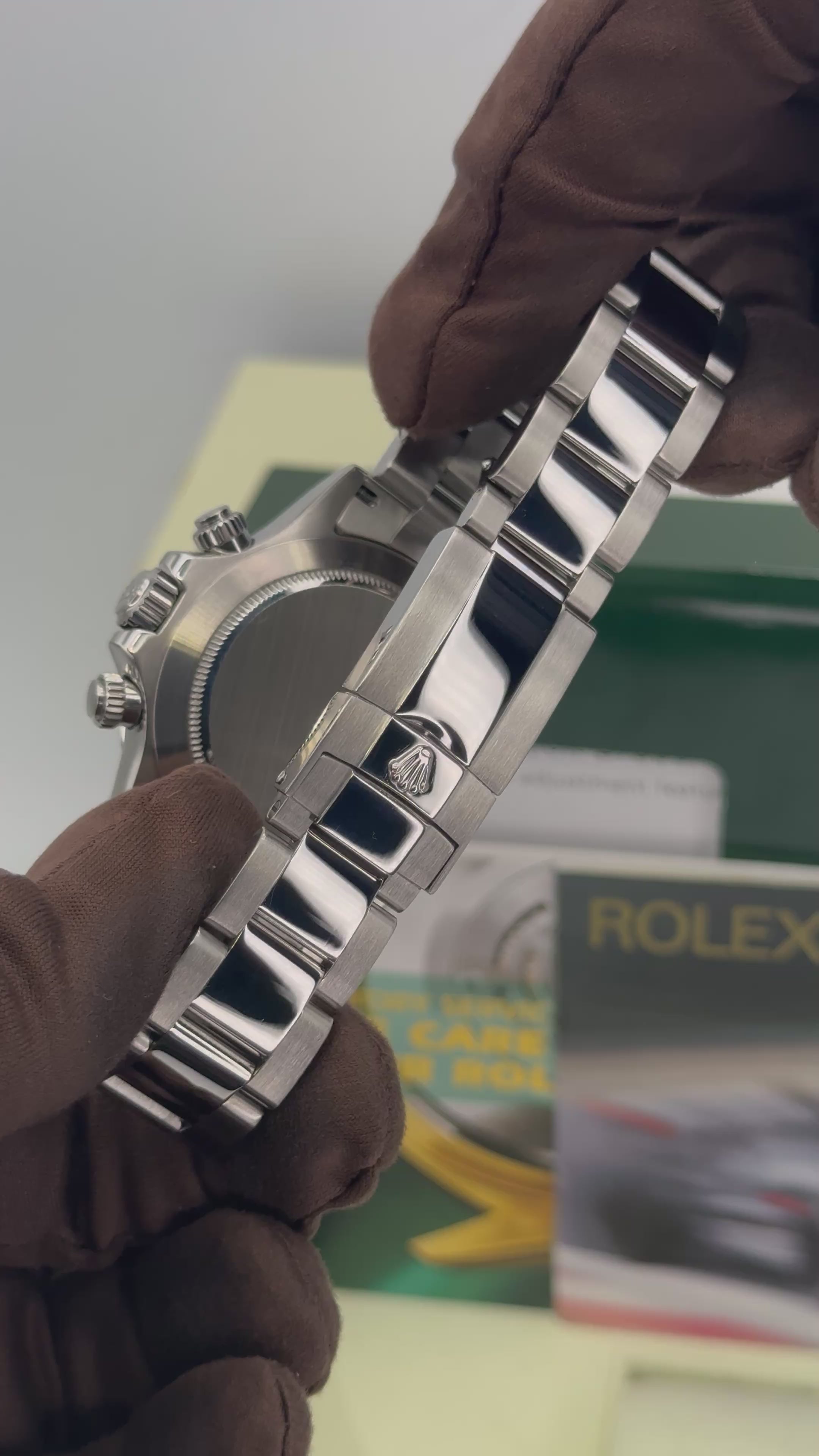 2007 Rolex Daytona 40mm 116520 Stainless Steel White Dial