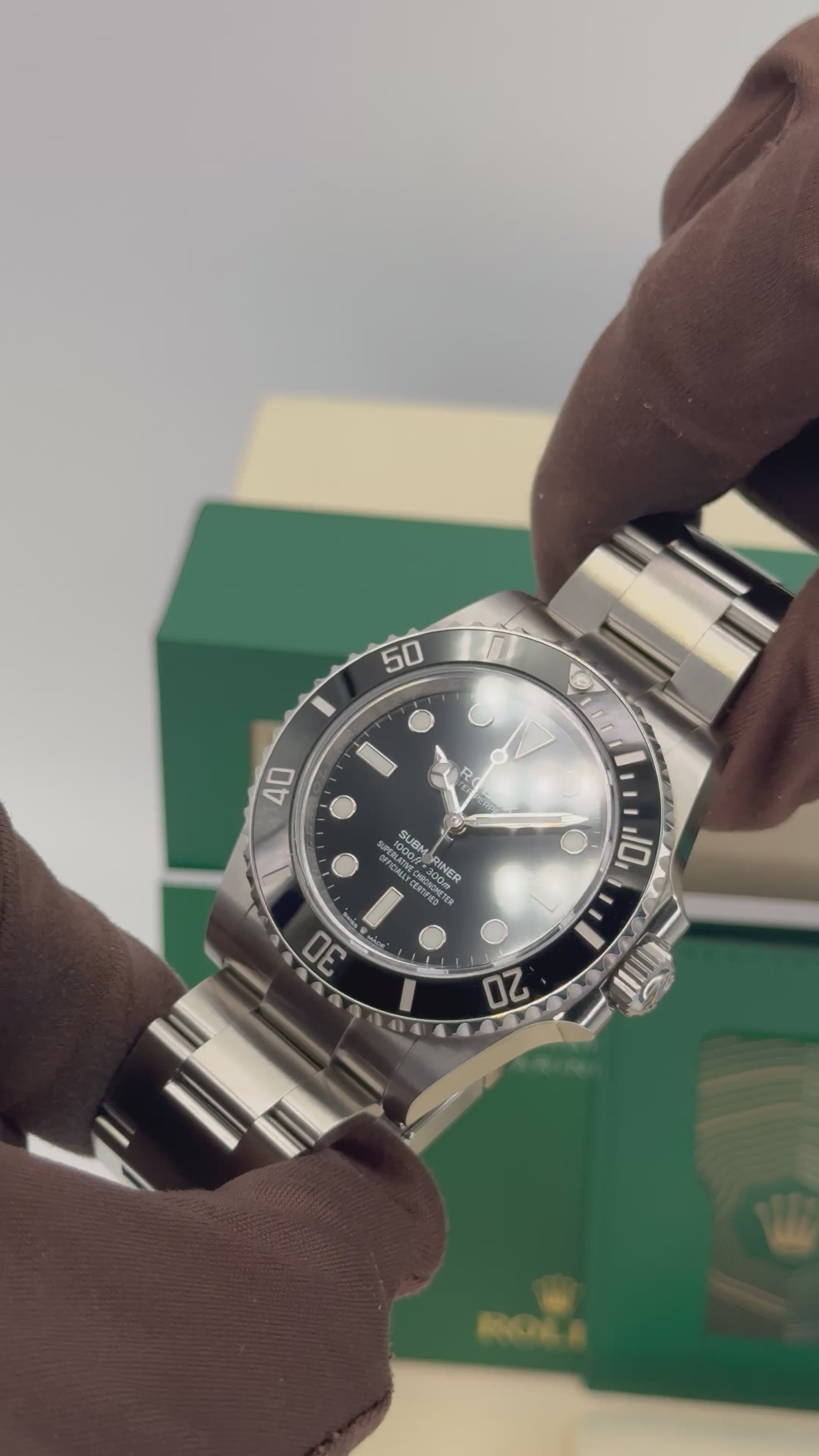 NEW 2024 Rolex Submariner 41mm 124060 Stainless Steel Black Dial