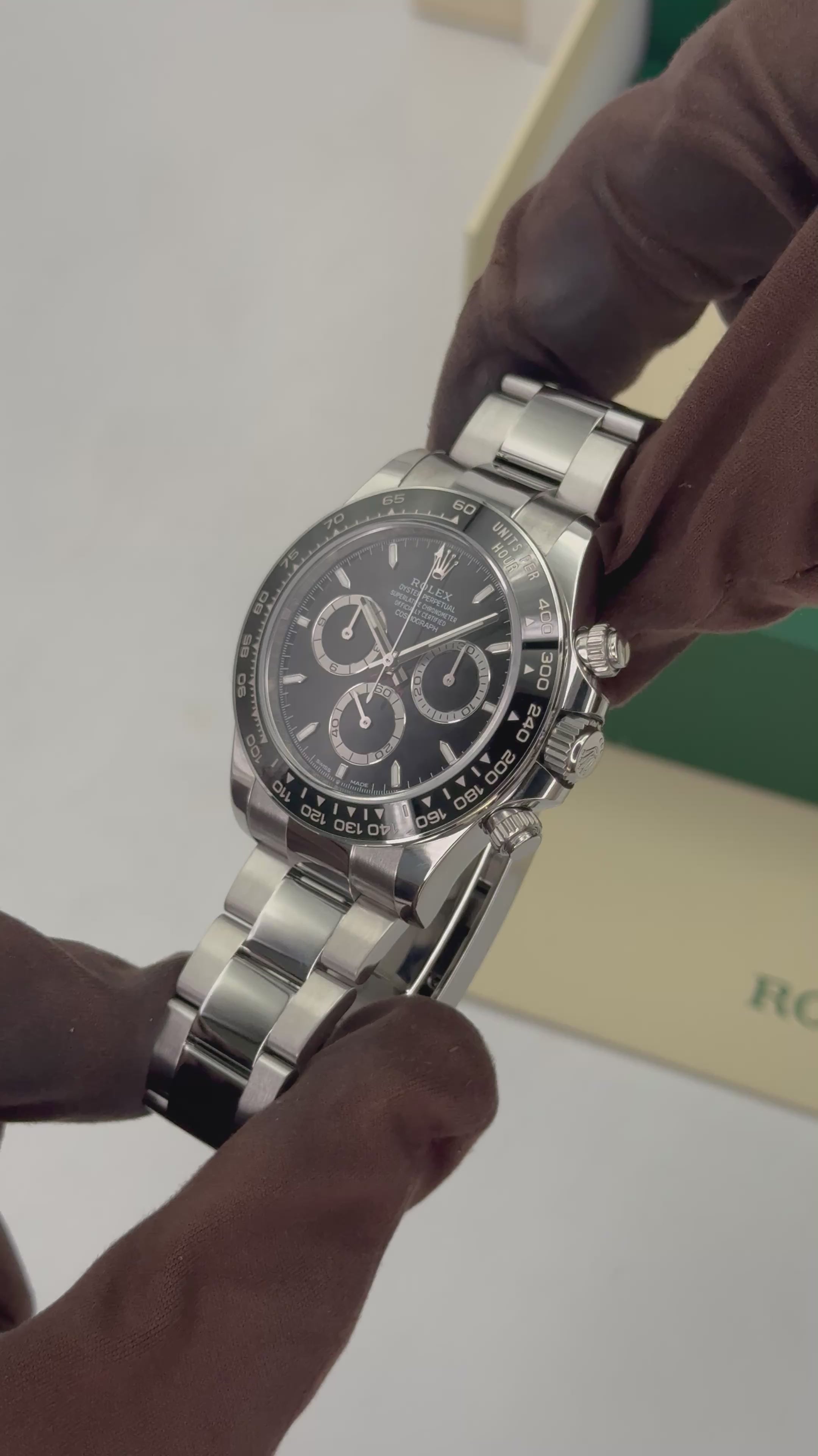 2024 Rolex Daytona 40mm 126500LN Stainless Steel Black Dial