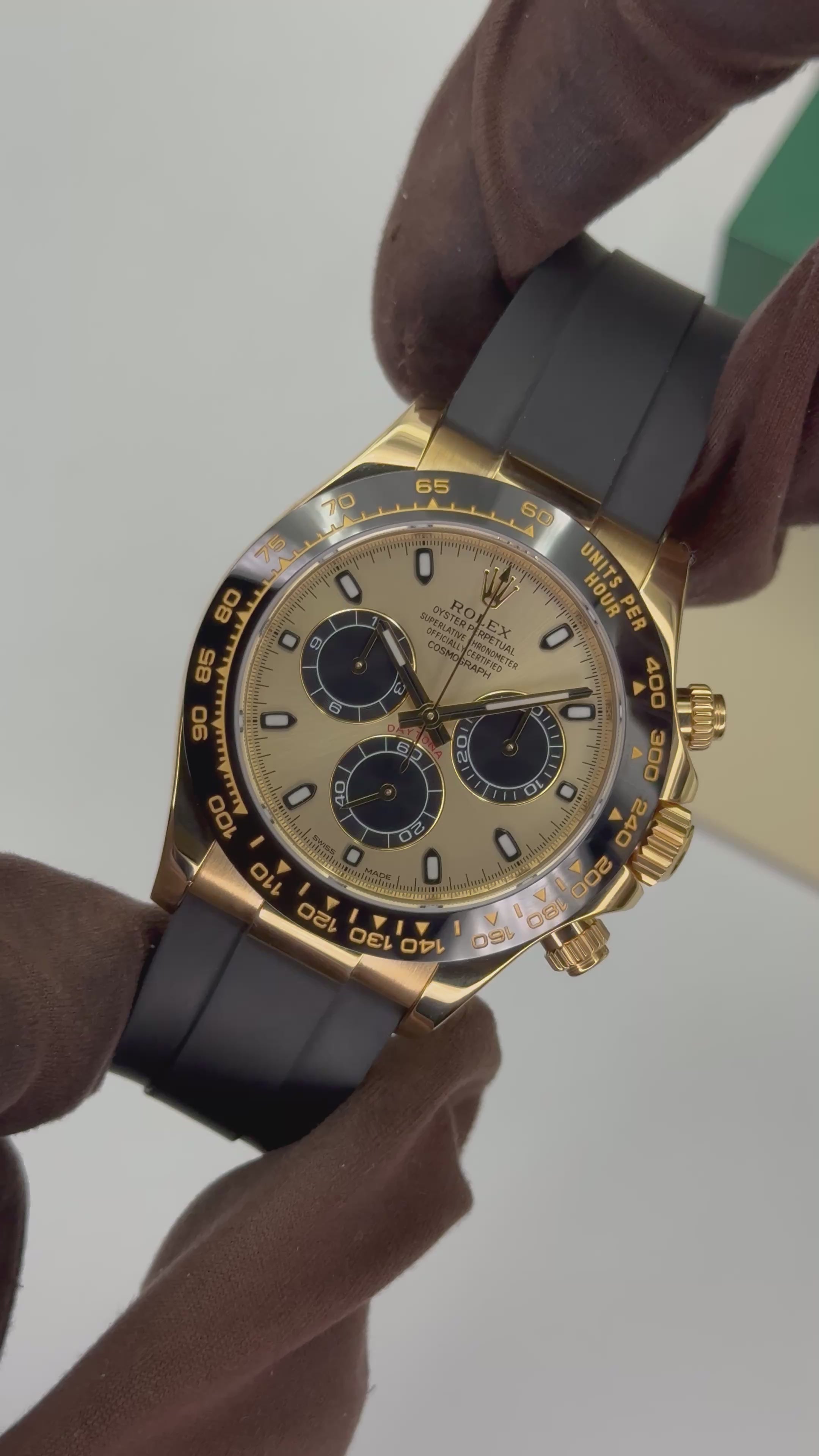 2018 Rolex Daytona 40mm 116518LN 18K Yellow Gold Pikachu Dial