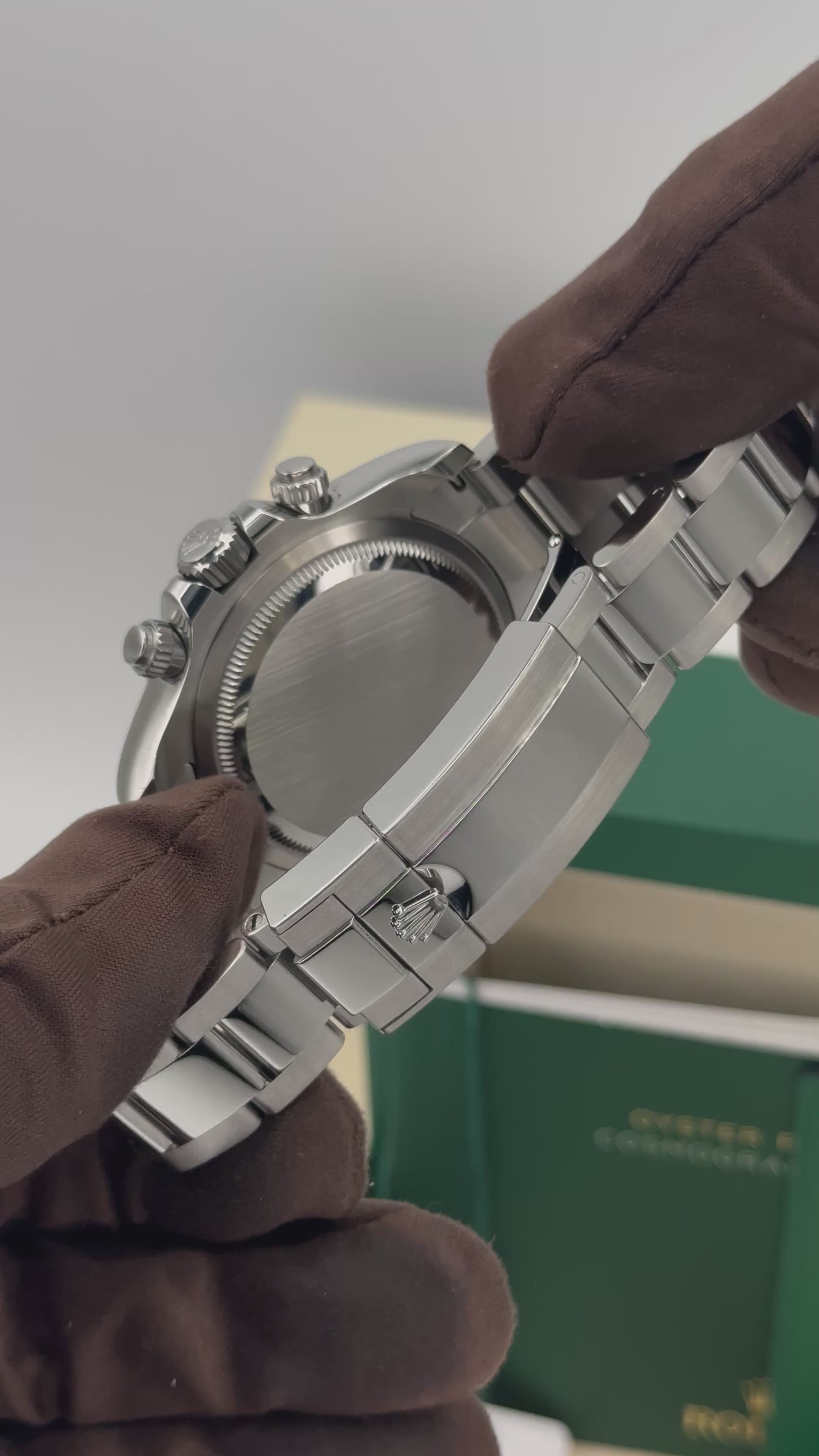 アニョーラパン 2024 Rolex Daytona 40mm 126500LN Stainless Steel Panda Dial
