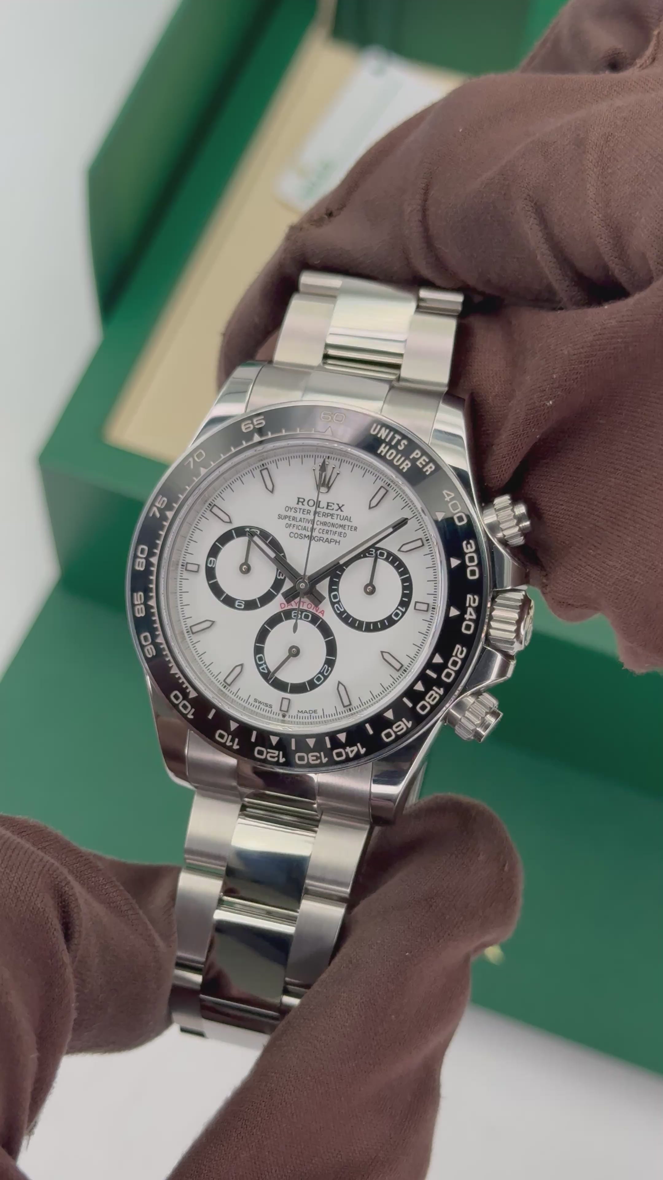NEW 2026 Rolex Daytona 40mm 126500LN Stainless Steel Panda Dial