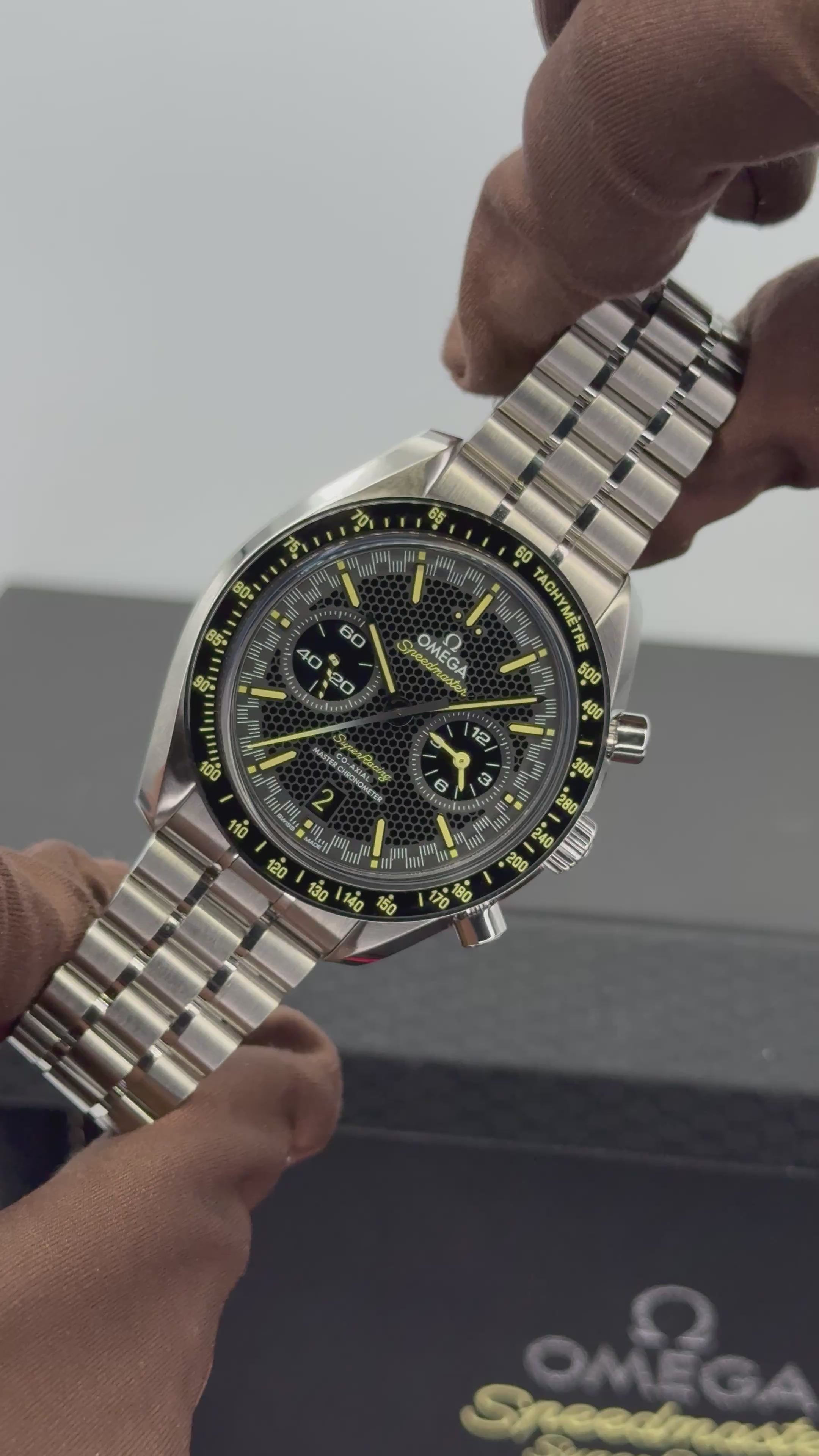 NEW 2025 Omega Speedmaster Super Racing 44mm 329.30.44.51.01.003