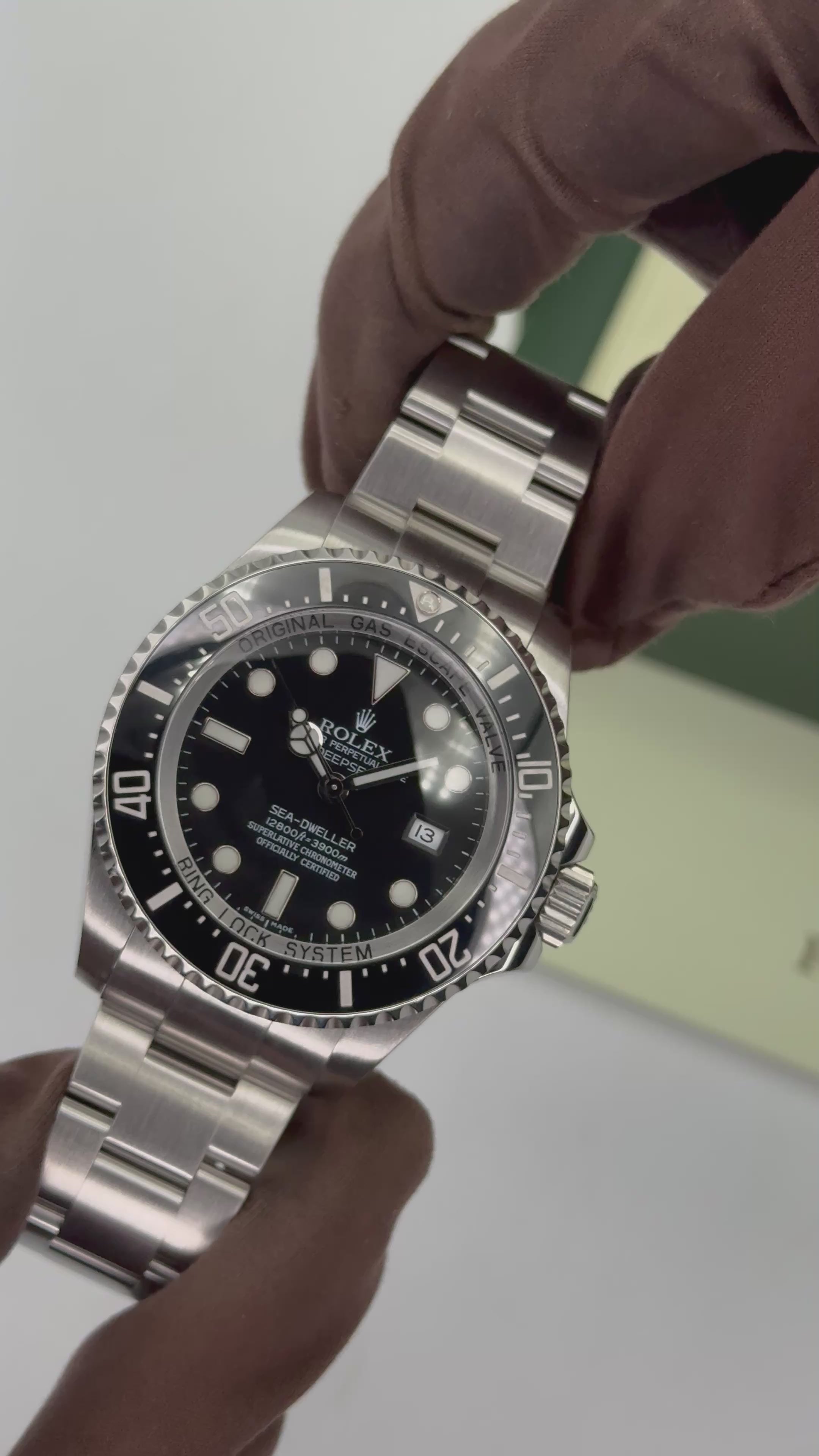 2009 Rolex Deepsea 44mm 116660 Stainless Steel Black Dial