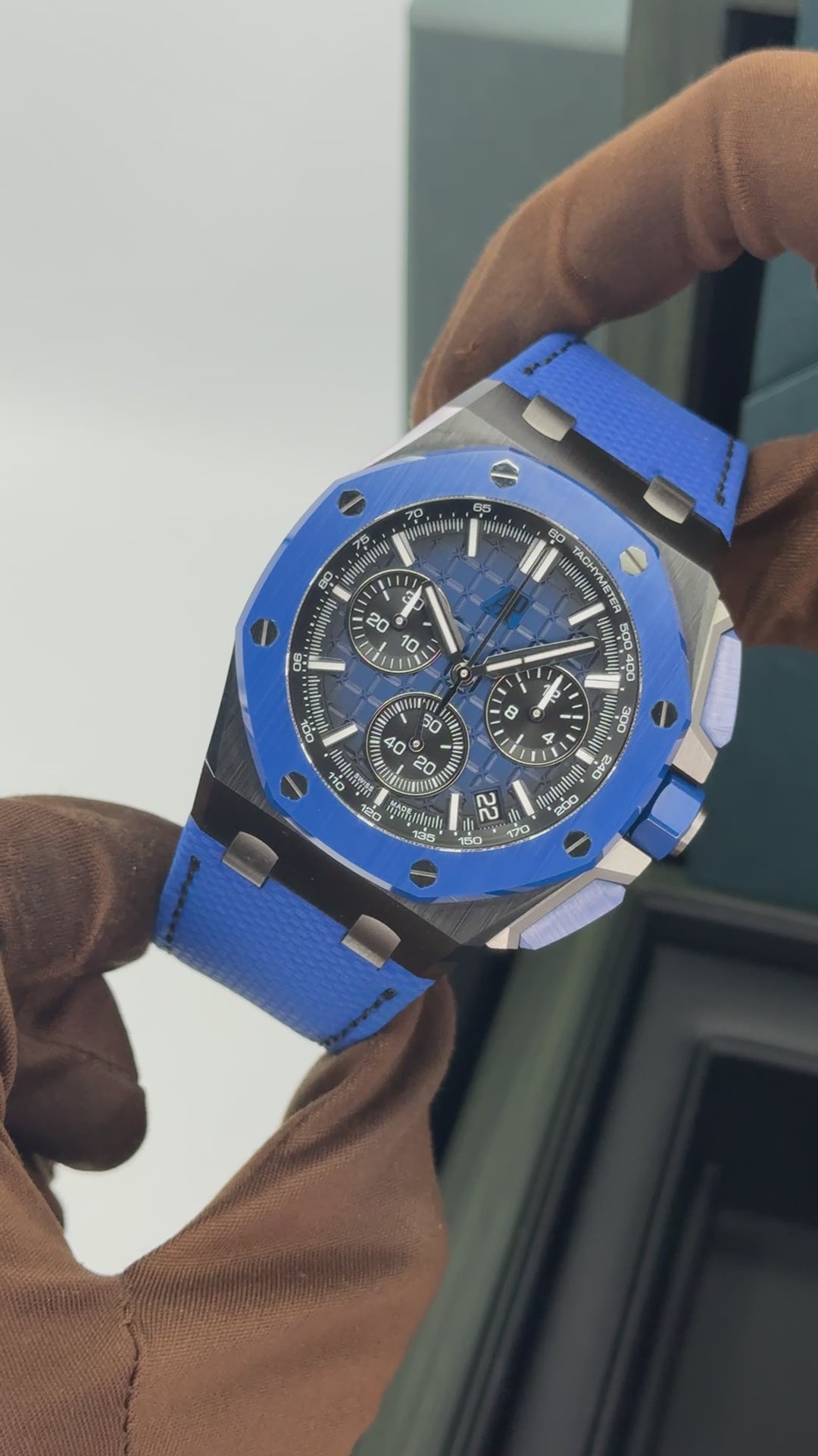 2024 Audemars Piguet Royal Oak Offshore Chrono 43mm 26420CE Ceramic Bl
