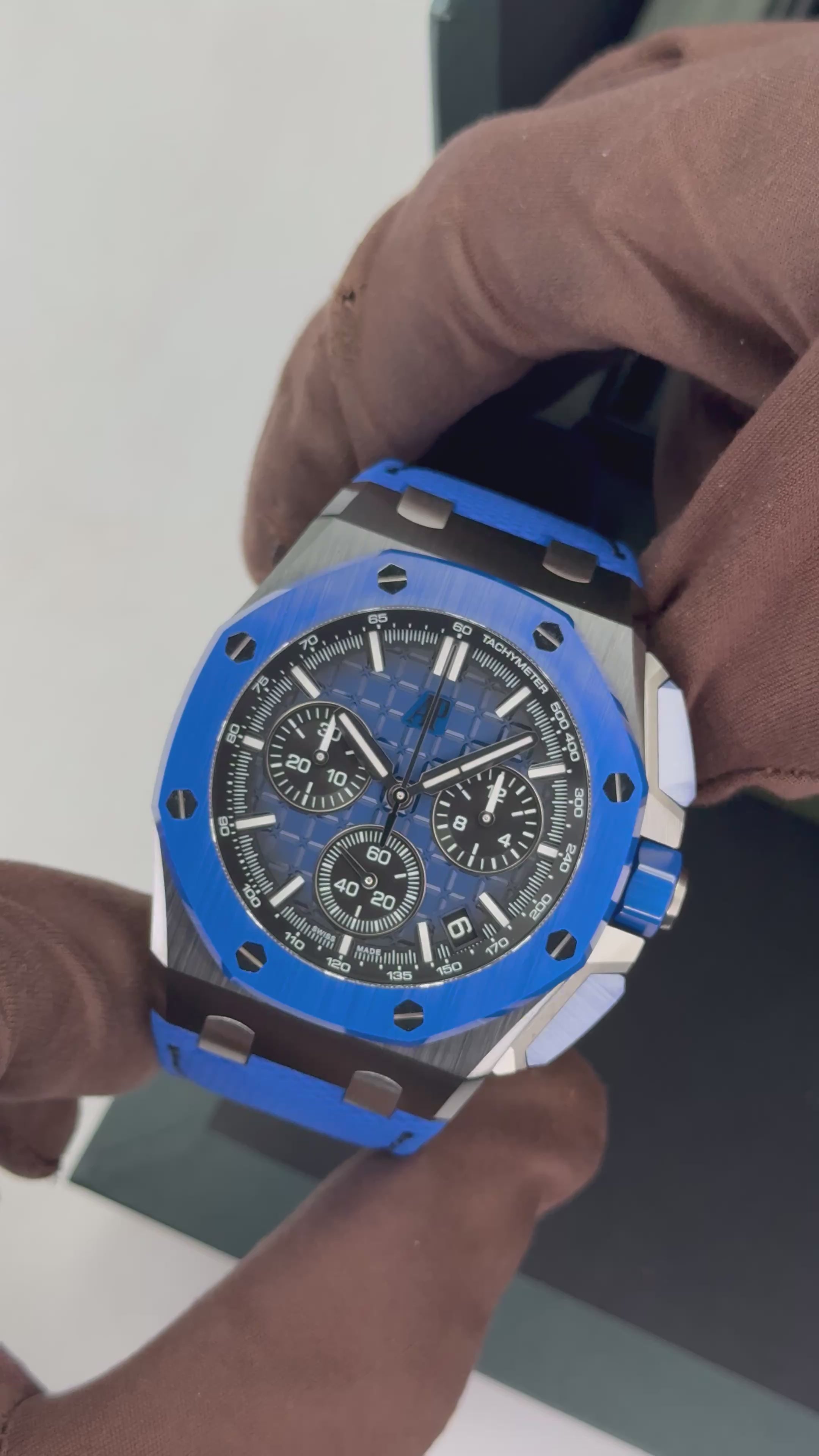 2024 Audemars Piguet Royal Oak Offshore Chrono 43mm 26420CE Ceramic Bl