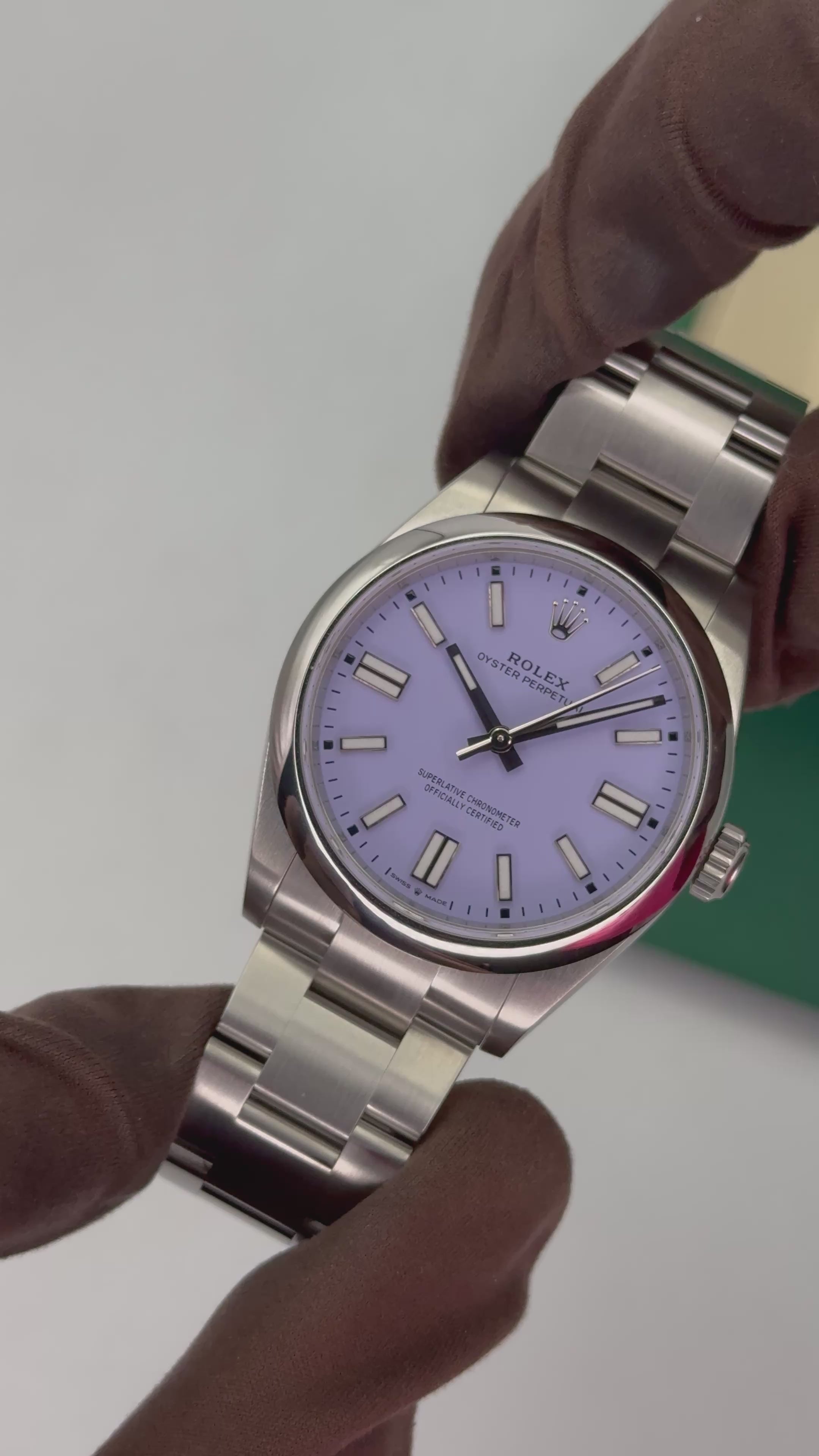 NEW 2026 Rolex Oyster Perpetual 41mm 134300 Lavender Dial