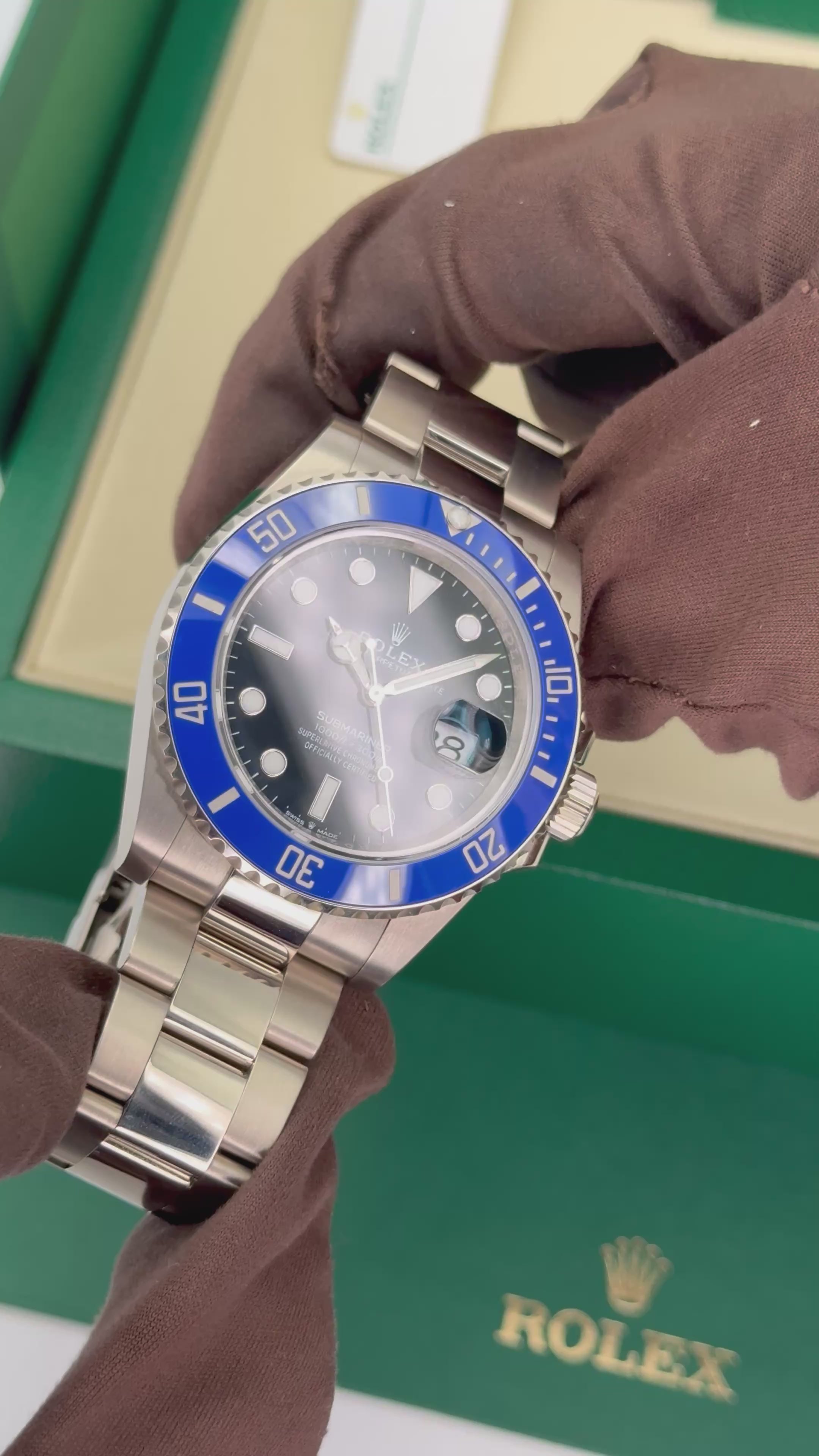 NEW 2026 Rolex Submariner “Cookie Monster ” 41mm 126619LB White Gold B