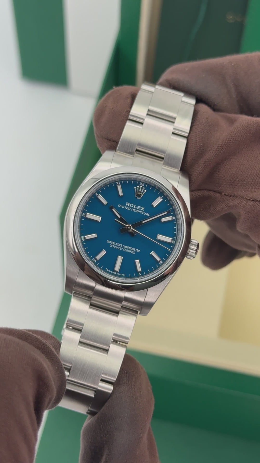 NEW 2026 Rolex Oyster Perpetual 31mm 277200 Med Blue Dial | My