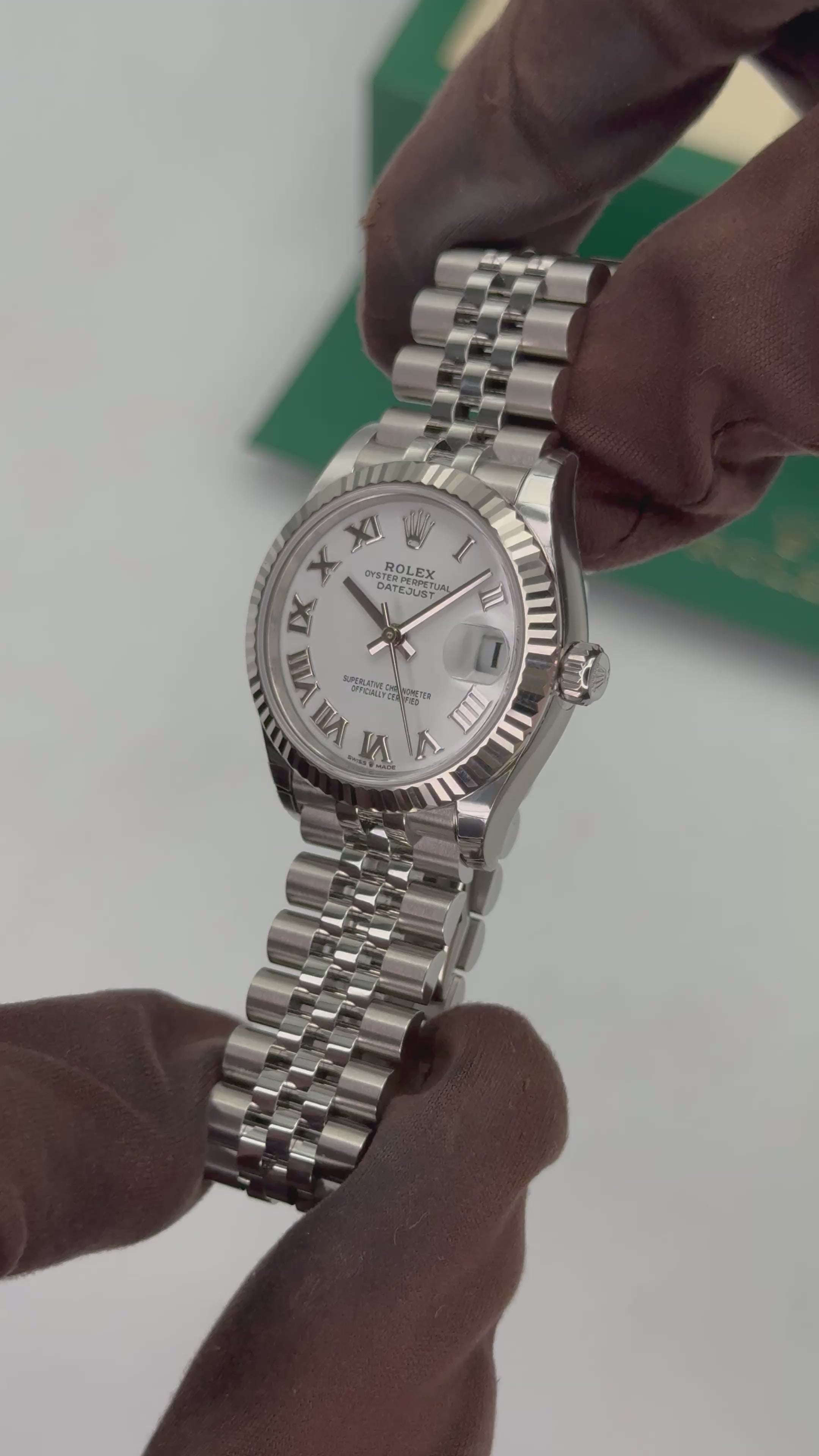 NEW 2026 Rolex Datejust 31mm 278274 Stainless Steel Jubilee White Dial