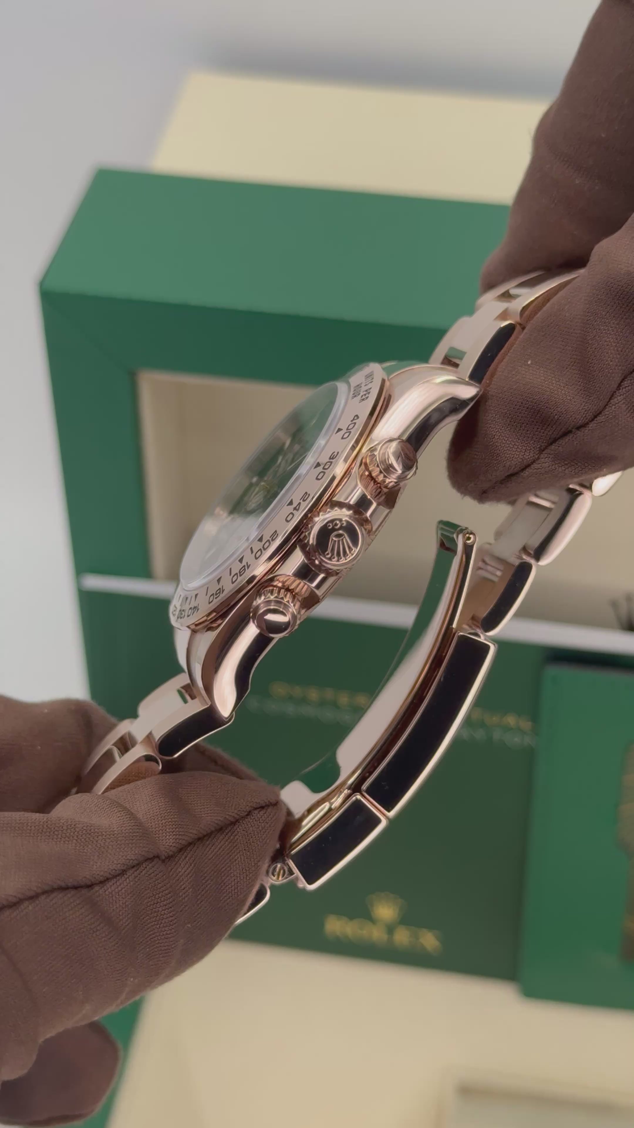 2024 Rolex Daytona 40mm 126505 Rose Gold Black Dial