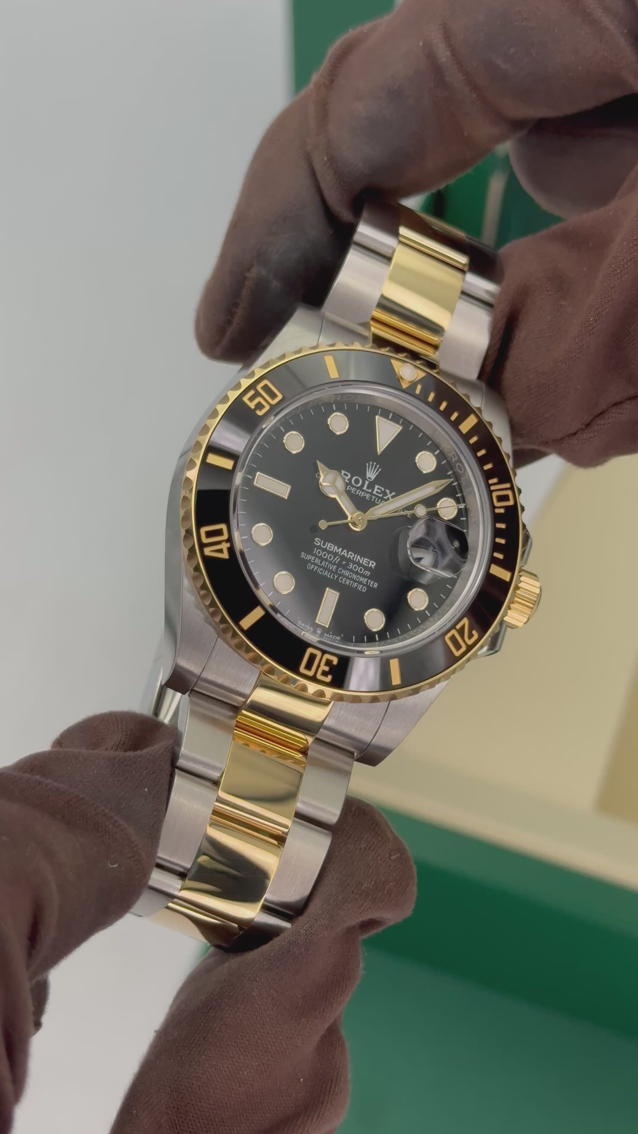 NEW 2025 Rolex Submariner 41mm 126613LN Two-Tone Black Dial