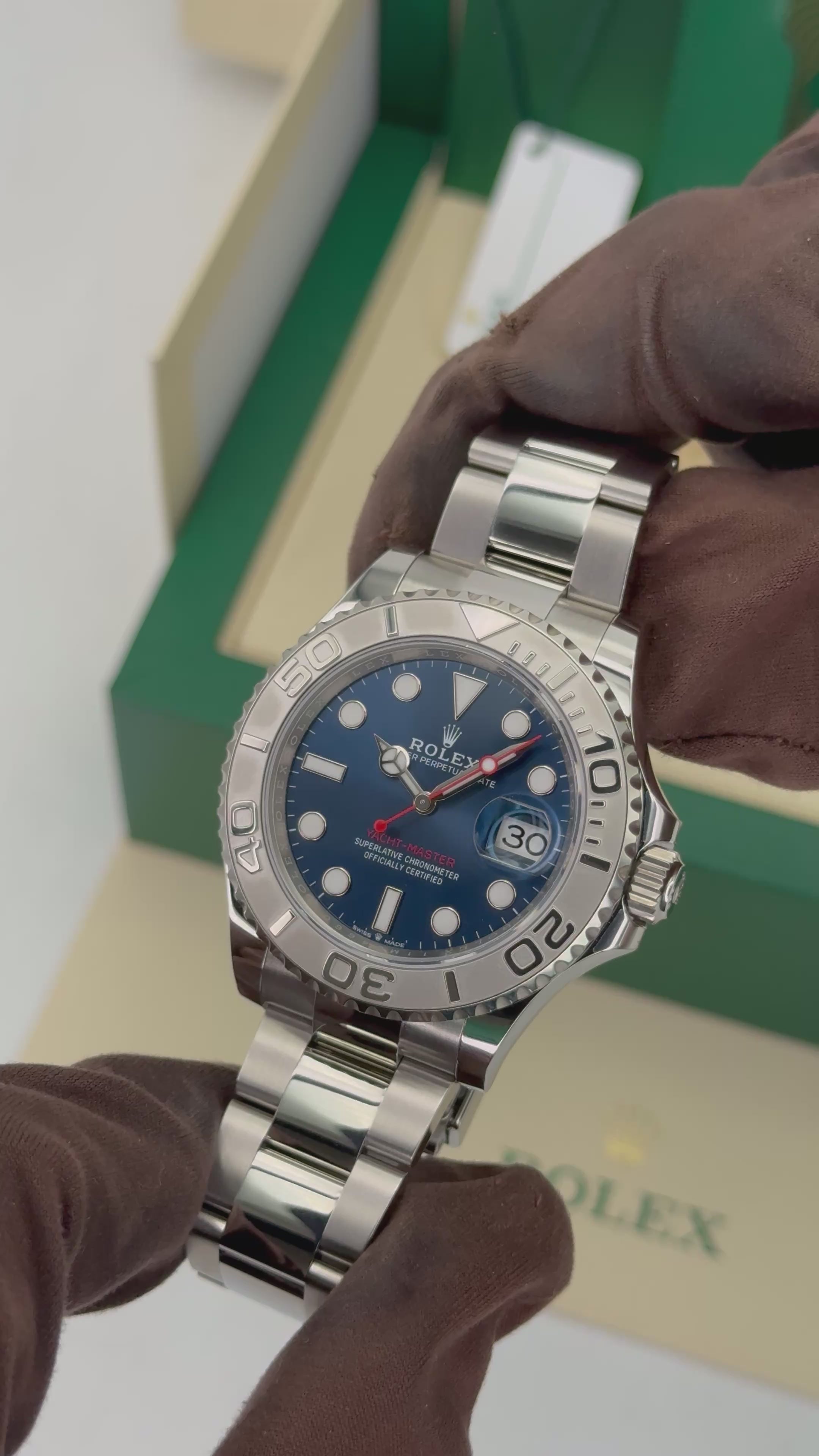 ゆうき 2025 Rolex Yacht-Master 40mm 126622 Blue Dial