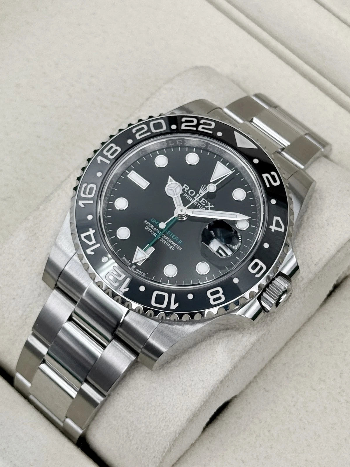 NEW 2026 Rolex GMT-Master II Bruce Wayne 40mm 126710GRNR Oyster (NEW STYLE CARD)