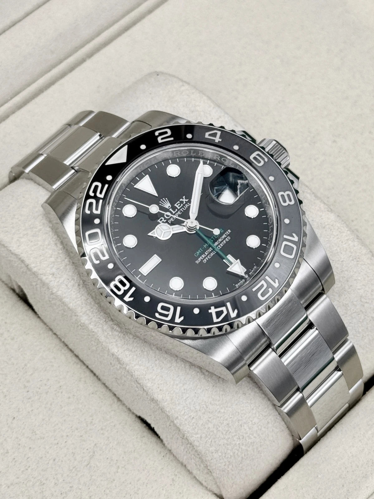 NEW 2026 Rolex GMT-Master II Bruce Wayne 40mm 126710GRNR Oyster (NEW STYLE CARD)