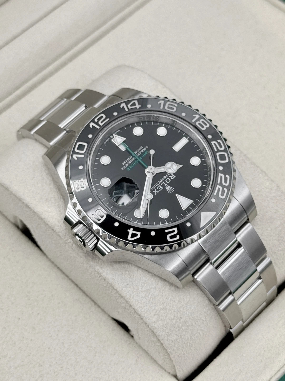 NEW 2026 Rolex GMT-Master II Bruce Wayne 40mm 126710GRNR Oyster (NEW STYLE CARD)