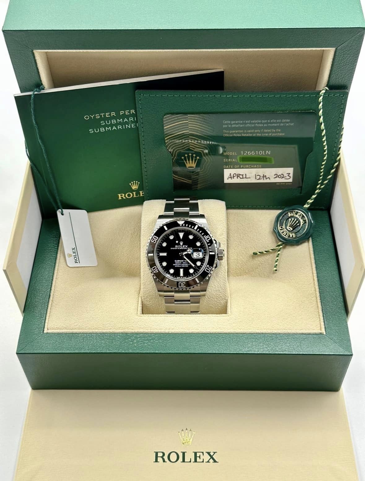 Rolex submariner au sale