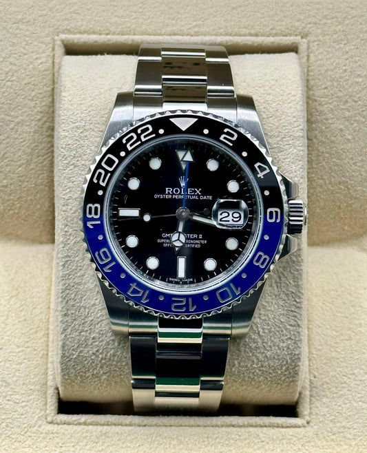 2015 Rolex GMT Master II Batman 116710BLNR Stainless Steel Oyster - MyWatchLLC