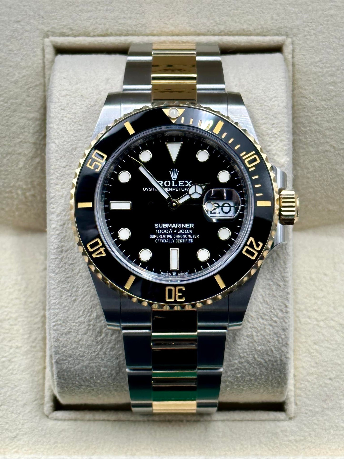 2022 Rolex Submariner 126613LN Two-Tone Gold/SS Black Dial - MyWatchLLC