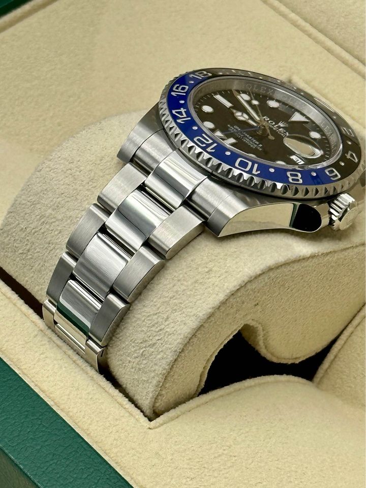 2023 Rolex GMT-Master II "Batman" 126710BLNR Stainless Steel Oyster - MyWatchLLC