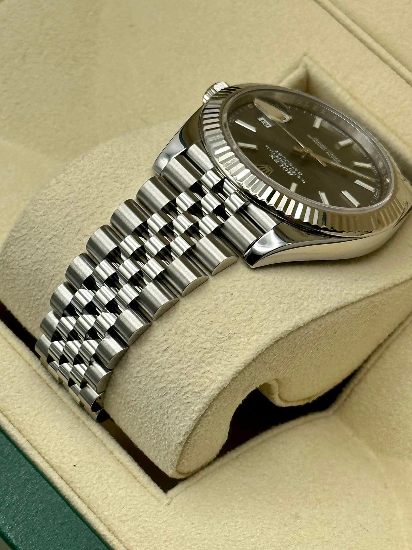 2017 Datejust 41mm 126334 Stainless Steel Rhodium Dial - MyWatchLLC