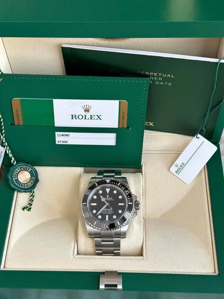 2020 Rolex Submariner 114060 Stainless Steel Black Dial Oyster - MyWatchLLC
