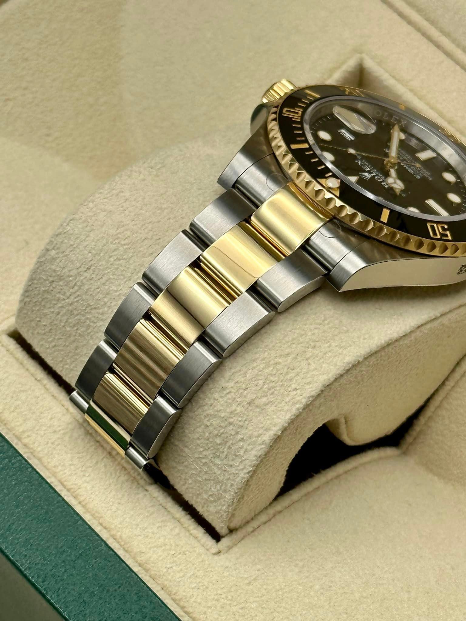 NEW 2023 Rolex Submariner 126613LN Two-Tone Stainless Steel Oyster - MyWatchLLC