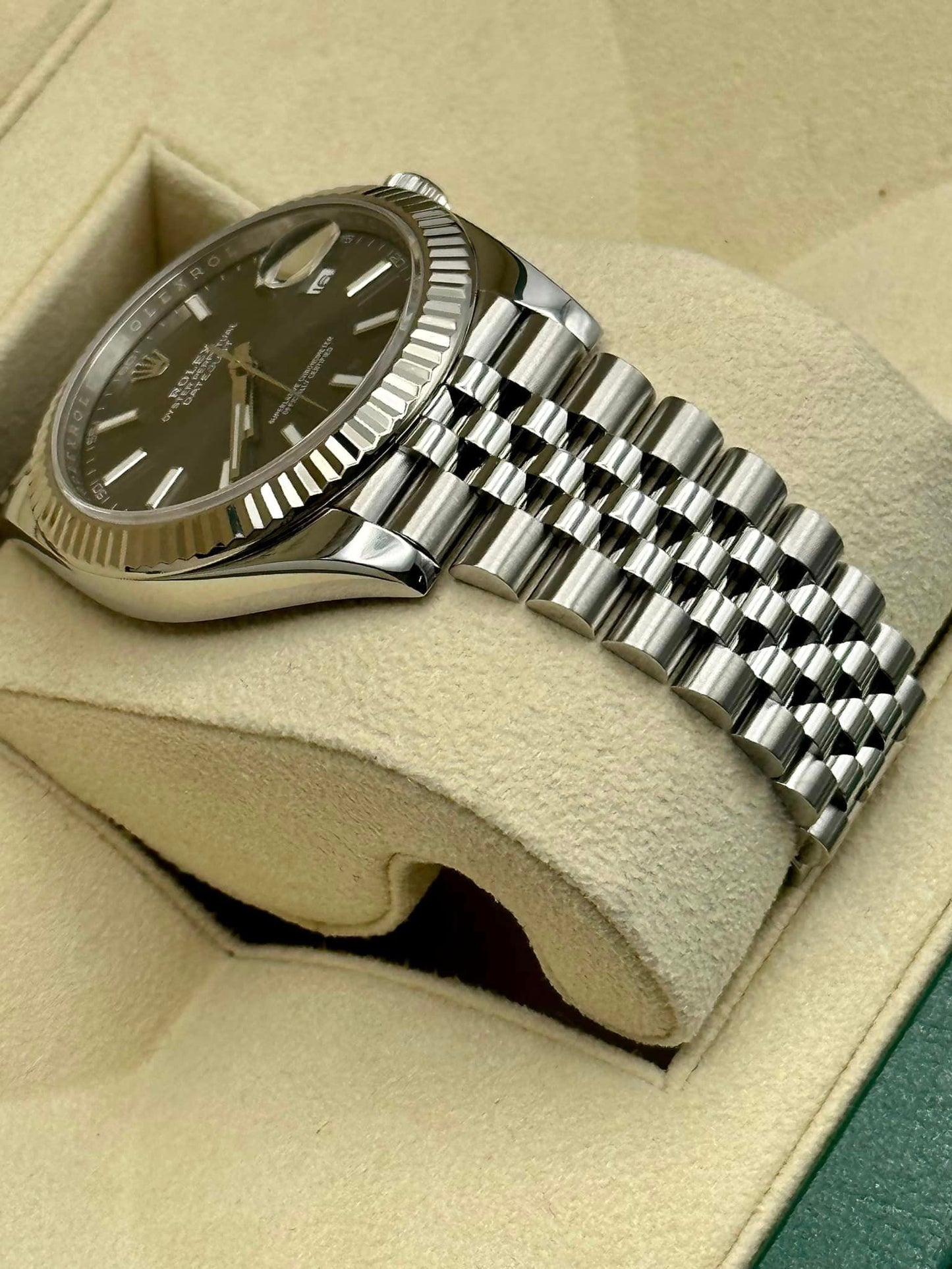 2017 Datejust 41mm 126334 Stainless Steel Rhodium Dial - MyWatchLLC