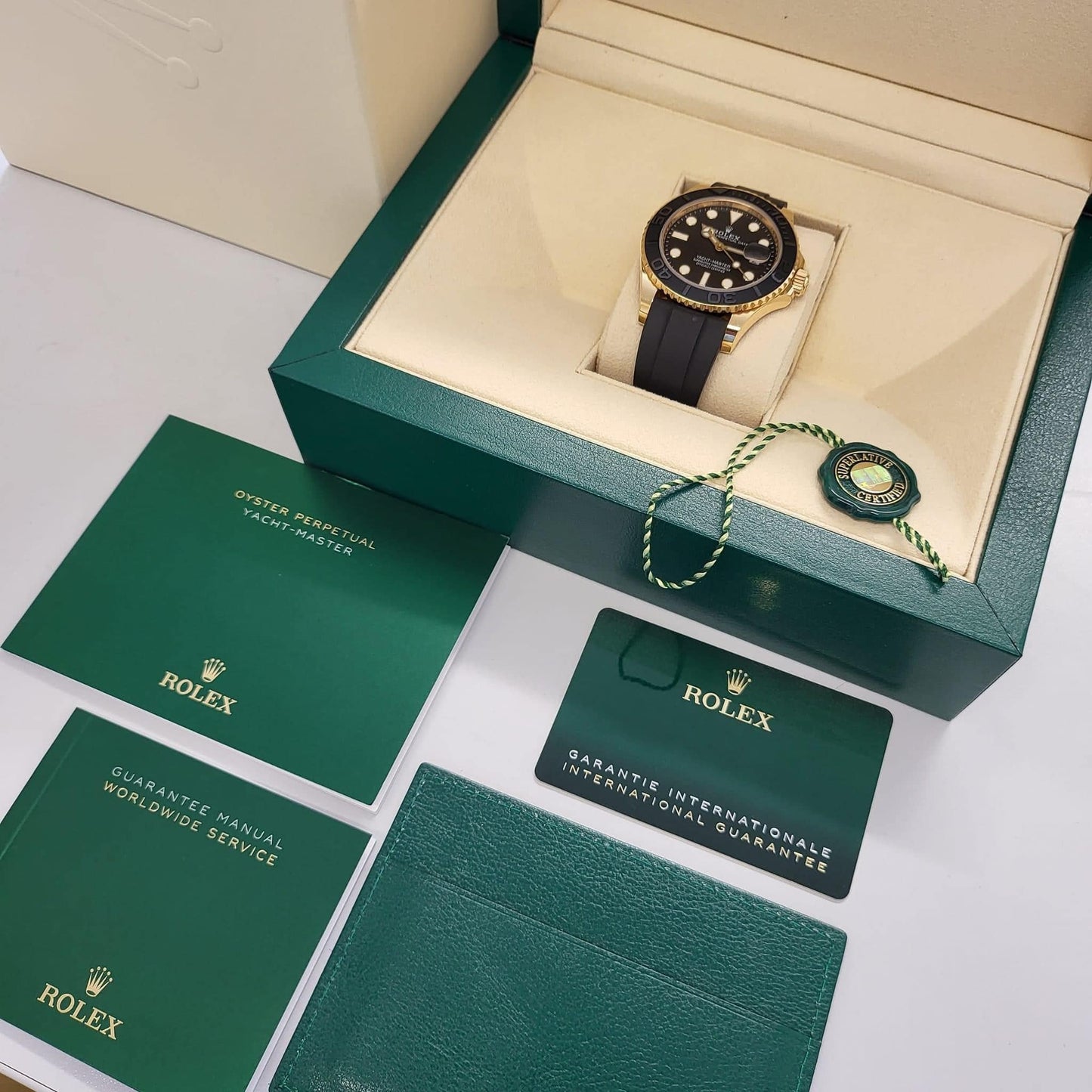 NEW 2023 Rolex Yacht Master 42mm 226658 on Oysterflex Complete - MyWatchLLC