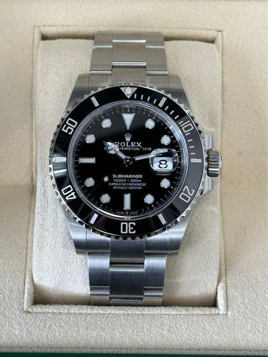 NEW Rolex Submariner 41mm 126610LN Stainless Steel Black Dial Oyster Bracelet with Box & Papers - MyWatchLLC